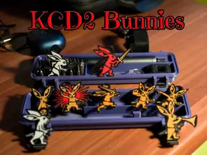 Kingdom Come 2 - Iconic Hare keychain set