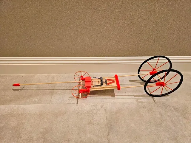 Trap Powered Car — Toy & Science Experiment Kit — Фото 4 из 7