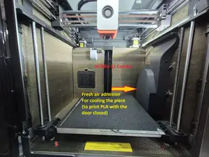 Anycubic Kobra S1 Combo-Filtered Fresh Air Intake