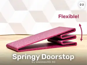 Springy Doorstop (flexible and in multiple sizes!)