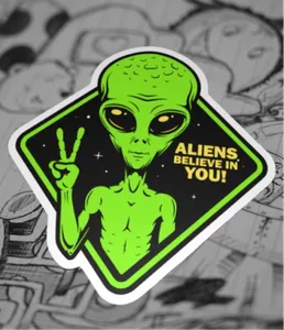 Alien Wallart/Sign