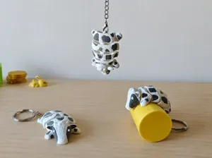 Moo Cow - Flexi Flop Key Chain