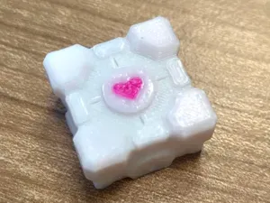 Companion Cube Portal keyboard keycap AMS/non-ams