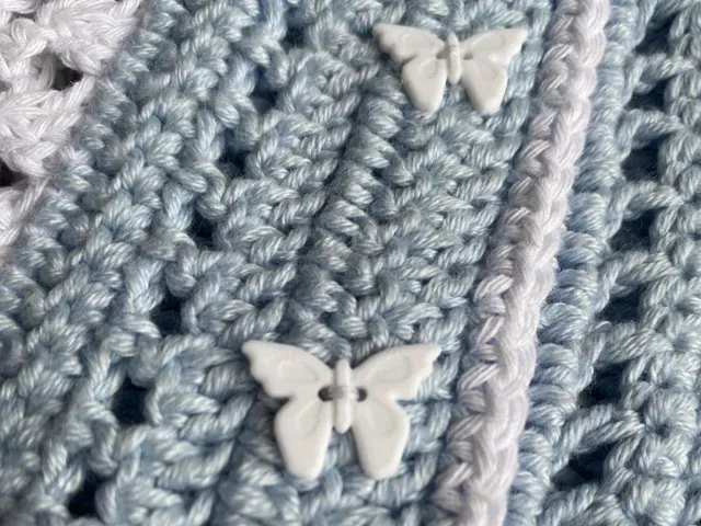 Schmetterlingsknopf (zum Häkeln, nähen, stricken)