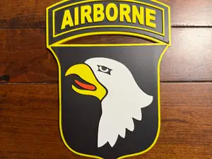 101st Airborne Unit Patch Decor