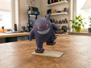 Dynamic Gengar Action Figure Display Model Deco