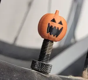 Jack-o-Lantern Valve Caps - Schrader -Cars