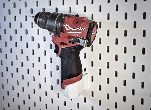 Milwaukee M12 Tool Holder for Ikea Skadis — Image 4 of 4