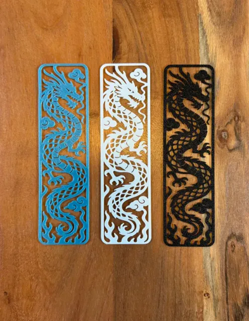 Dragon Cutout Bookmark | Fast Single-Color Print — Фото 5 из 6