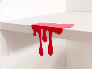 dripping blood decoration