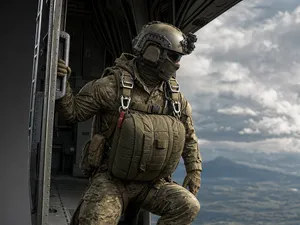 Military Paratrooper