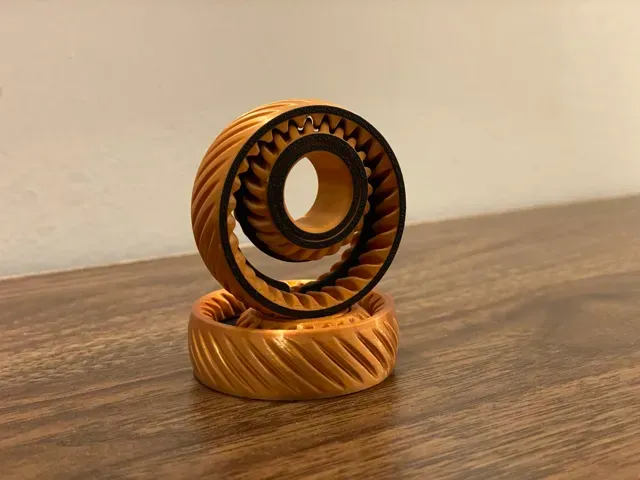 Helical Orbit Gear Fidget Spinner - Simple Snap — Фото 6 из 10