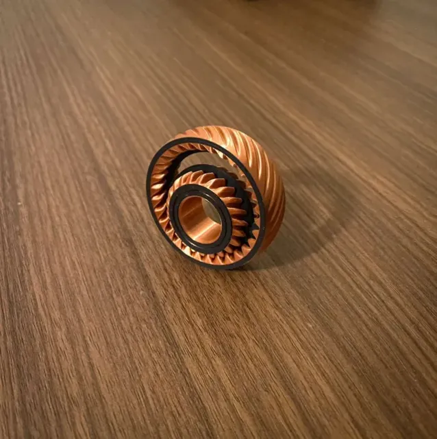 Helical Orbit Gear Fidget Spinner - Simple Snap — Фото 4 из 10