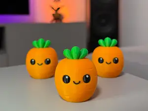Chubby Carrot: Minimalist Desk Buddy