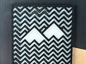 Twin Peaks inspired Fridge Magnet - David Lynch