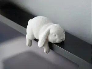 Cute Sleepy Bunny - Monitor Buddy