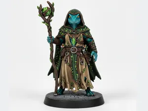 Coboldo Druido D&D Miniature (46mm)