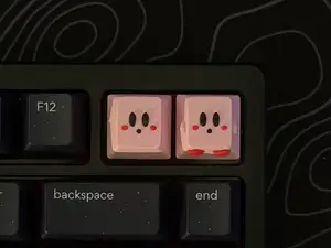 Kirb-Keys: Kirby Keycaps for Mechanical Keyboards