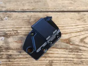 Belt clip for EDC utility knife v10 kydex sheaths.