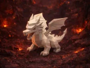 Low Poly Dragon