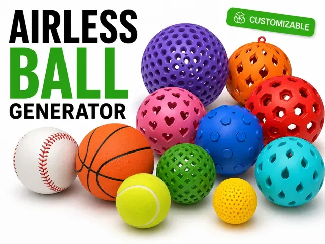 Parametric Airless Ball Generator | Custom Balls