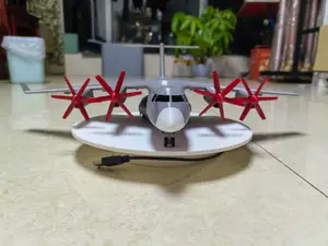 新中运,运30,Y30,全动拼装版,长约400mm,起落架收放,AEP-500涡桨,战术运输机