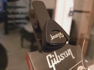 Pick Holder with Guitar Head attachment
