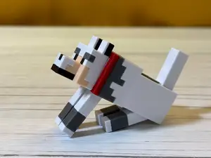 Minecraft Wolf Articulated