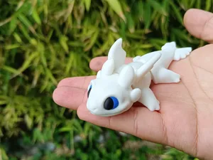 Flexy Cute Light Fury | Print in place