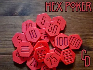 Hex Poker Chips: Reshape Your Game.
