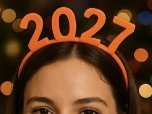 2027 New Year Tiara Headband – New Year’s Eve