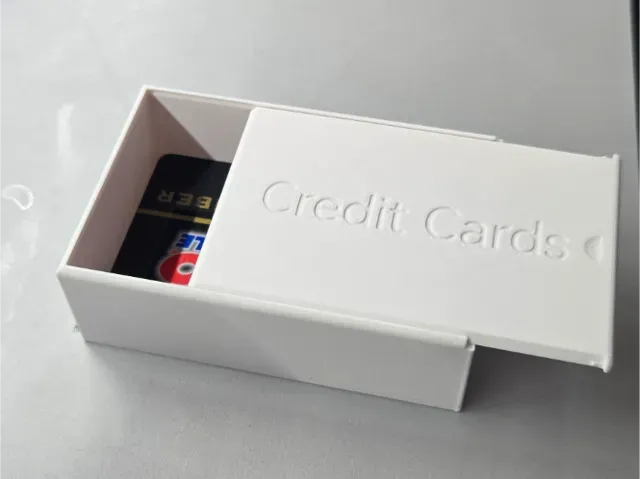 Customizable Sliding-Lid Lock Box with Text