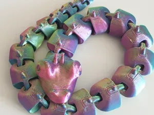 Spikey Articulating Snake – With EXTRA SPIKES