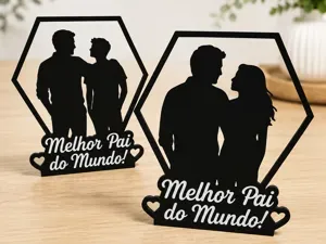 Best Dad in the World – Father’s Day Decoration