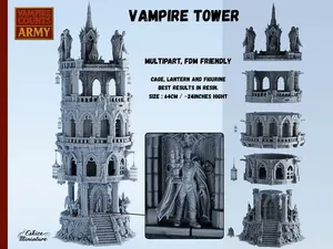 Vampire Tower – Gothic Terrain for Fantasy Univers