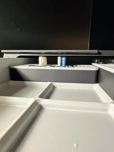 Filament swatches storage gridfinity AMS Riser v2 — Image 3 of 4