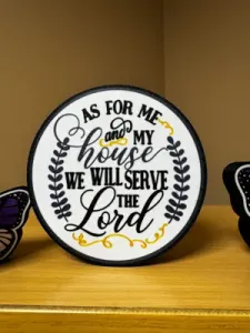 As for me and My House