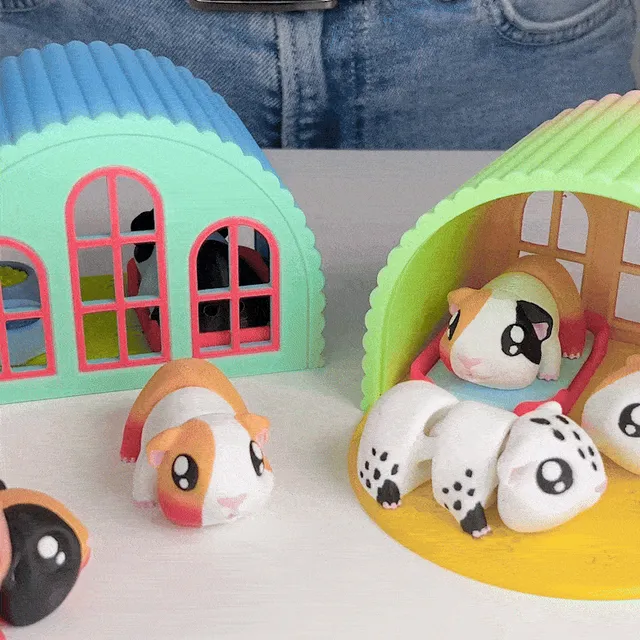Diorama for Cute Flexi Animals, Guinea Pig Edition — Фото 10 из 15