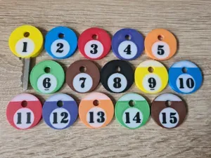 Billiard Ball Key Covers