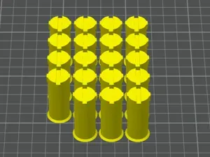 Set of drill-bit inserts 1.0 to 10.0 mm
