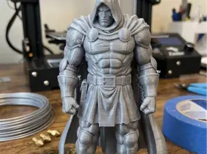 Avengers Doomsday Dr. Doom Action Figure Detailed
