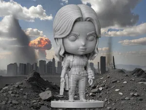 3D-модели Люси из Гадкого Я для печати