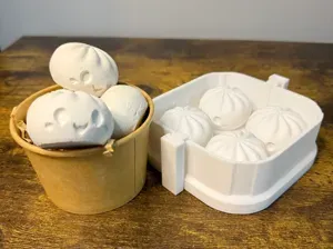 Classic Dumpling Silicone Box Mold 1.7 Inch