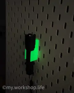 Garant Skadis Wallmounted Flashlight Holder
