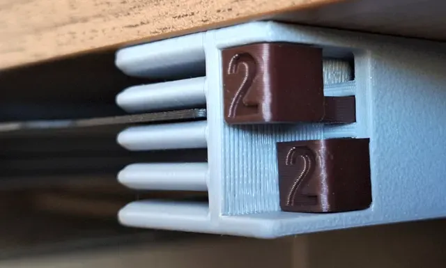 Bambu A1 Mini Build Plates holder with button NG — Image 8 of 16