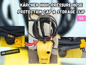Kärcher High-Pressure Hose End Cap & Storage Clip