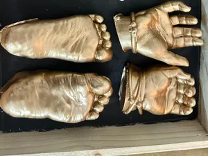 Baby Feet Sculpture