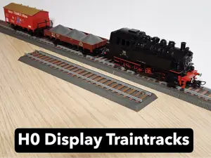 H0 display traintracks