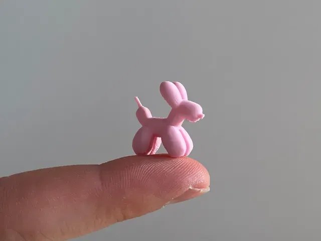 Mini Balloon Dog Figurine