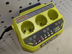 Sy's Peglock for Ryobi Lithium 4v Charger